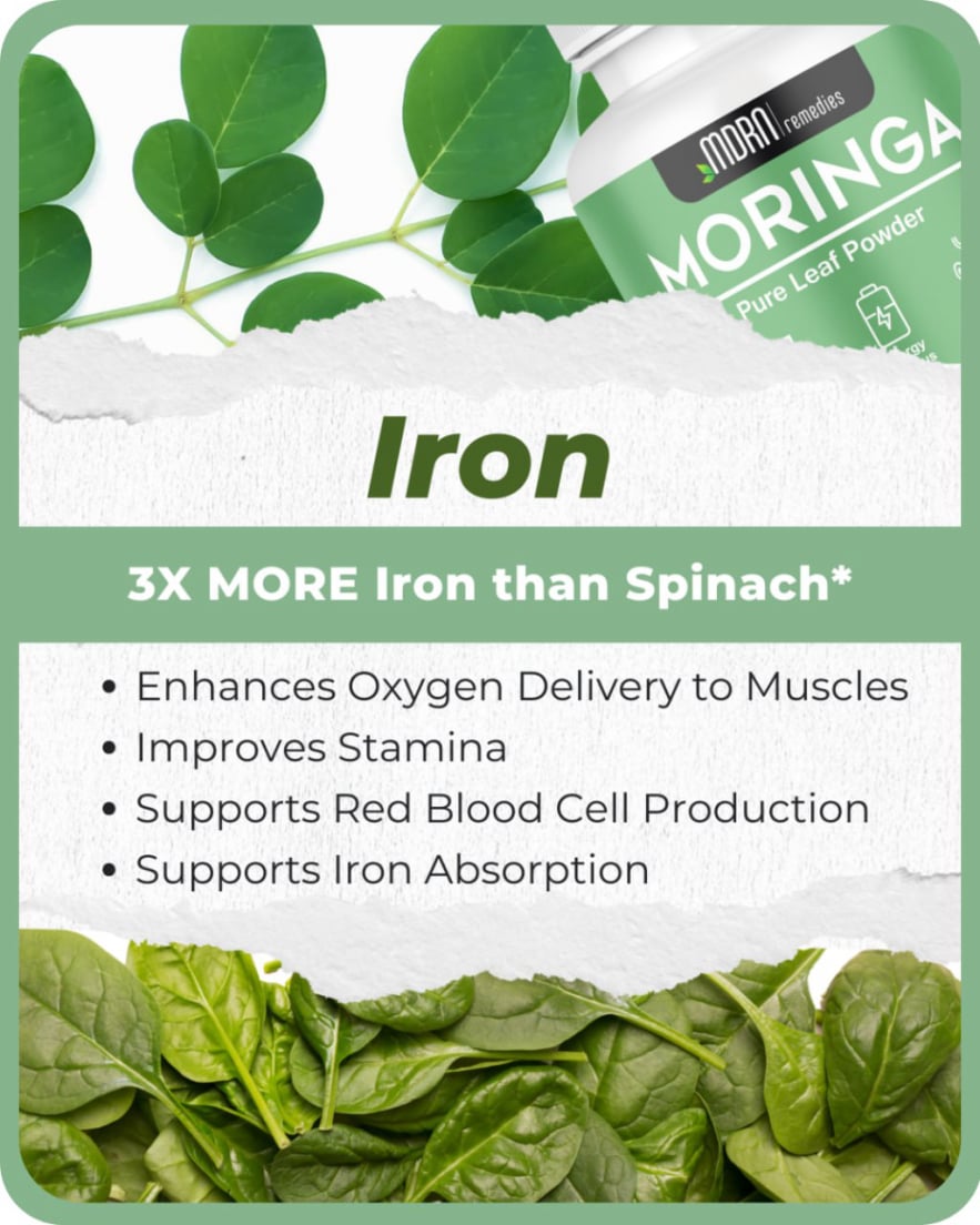 pure moringa iron
